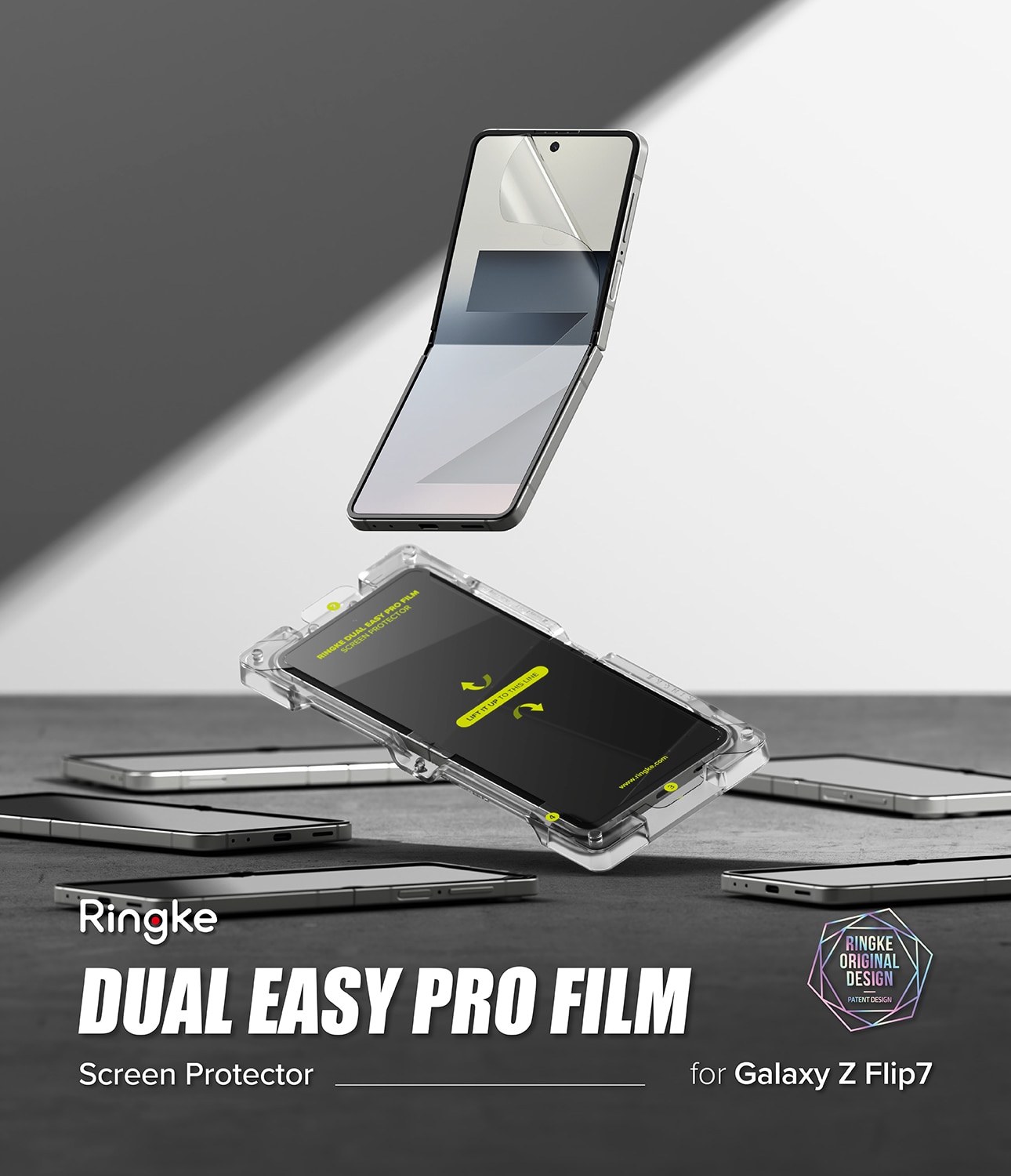 Dual Easy Pro Screen Protector (2 Stück) Samsung Galaxy Z Flip 7