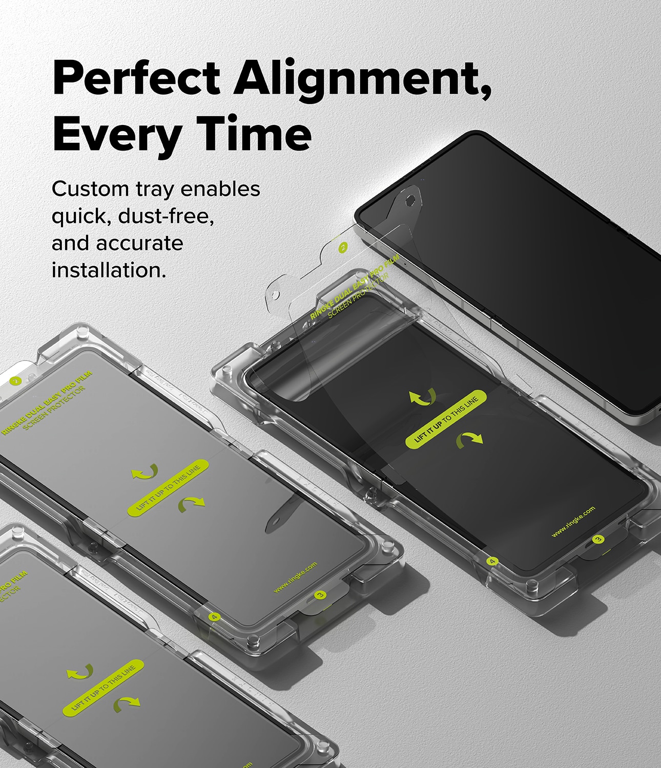 Dual Easy Pro Screen Protector (2 Stück) Samsung Galaxy Z Flip 7