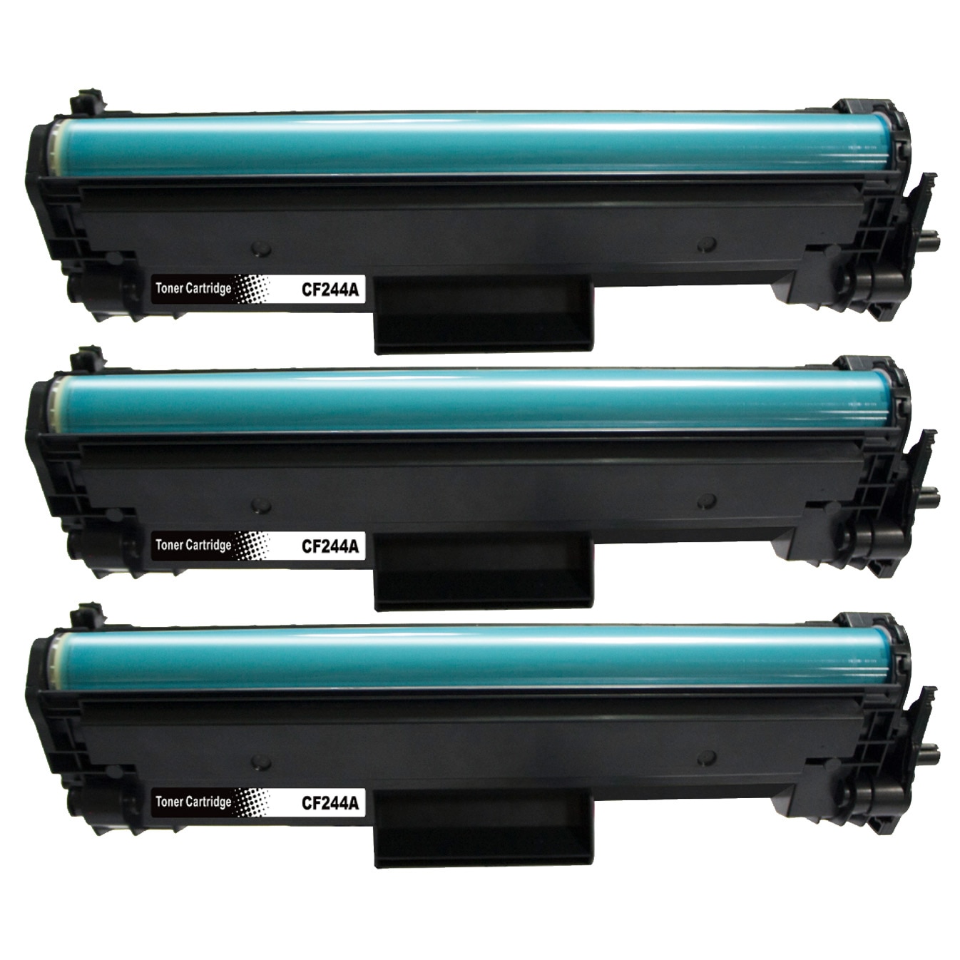3-pack Kompatible Tonerkartusche - ersetzt HP 44A / CF244A - schwarz, 1000 Seiten