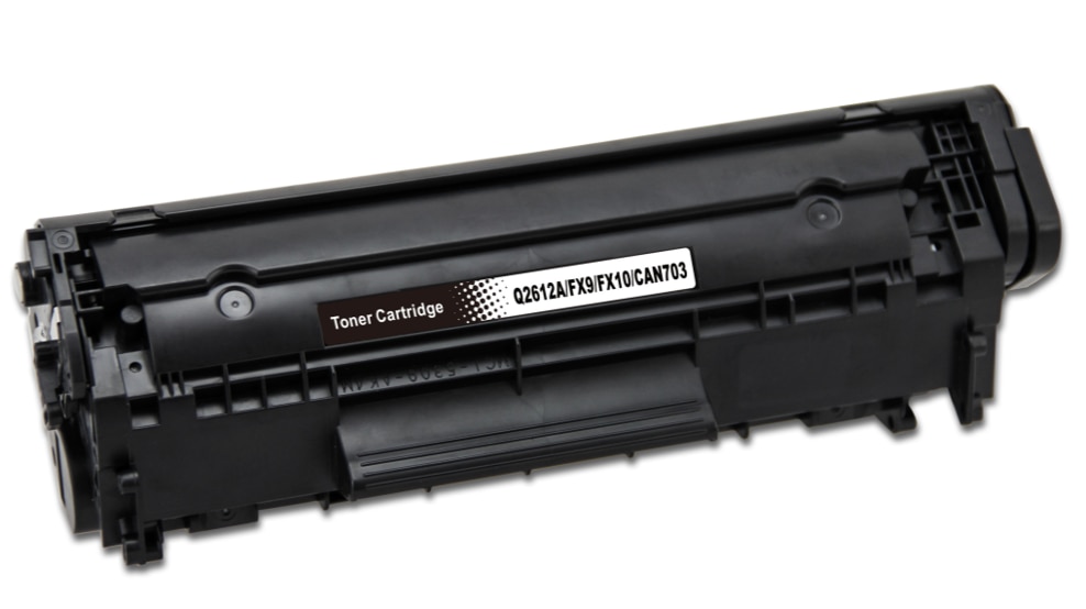 Kompatible Tonerkartusche - ersetzt HP 12A / Q2612A - schwarz, 2000 Seiten