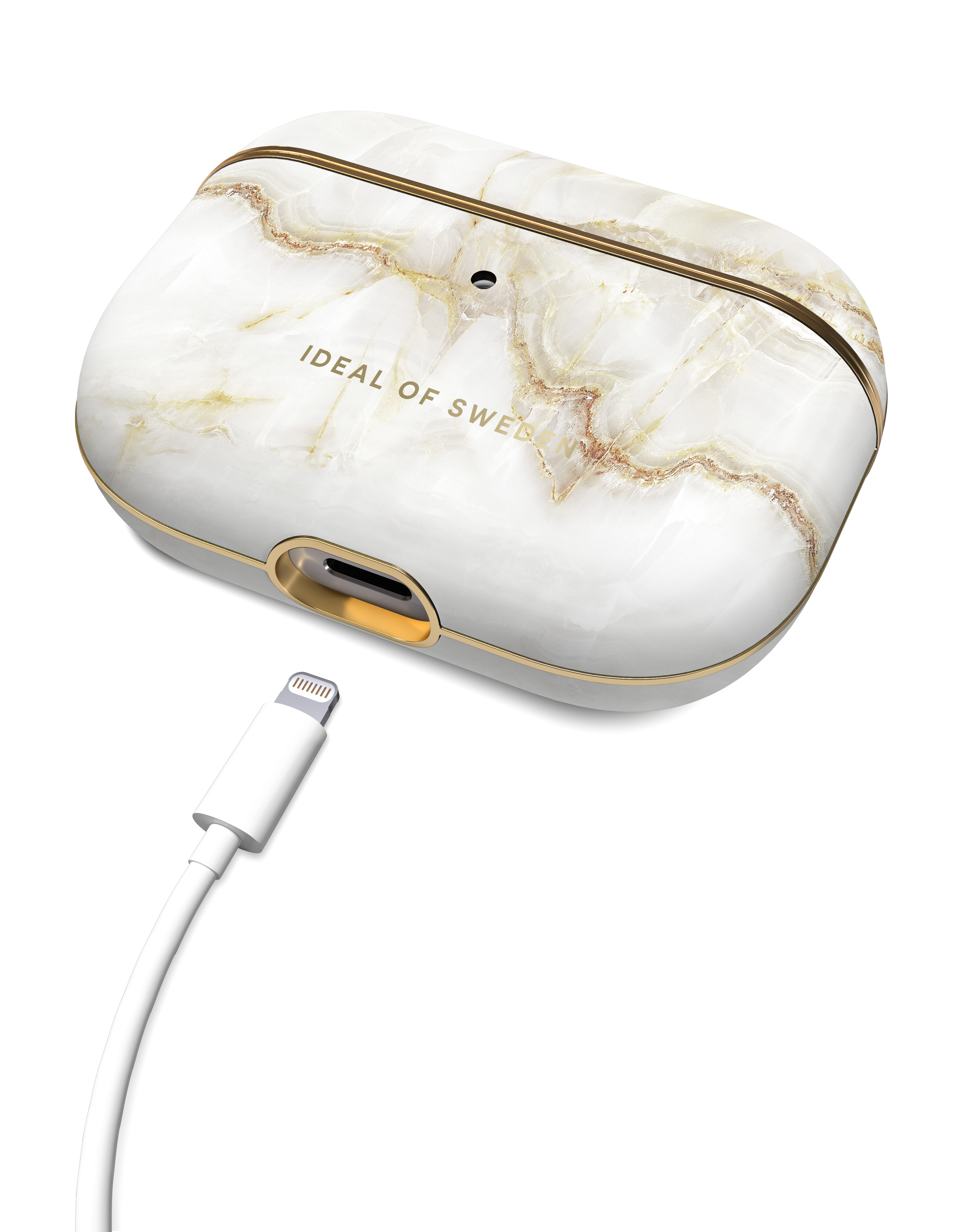 Fashion Case AirPods 3 Golden Pearl Marble