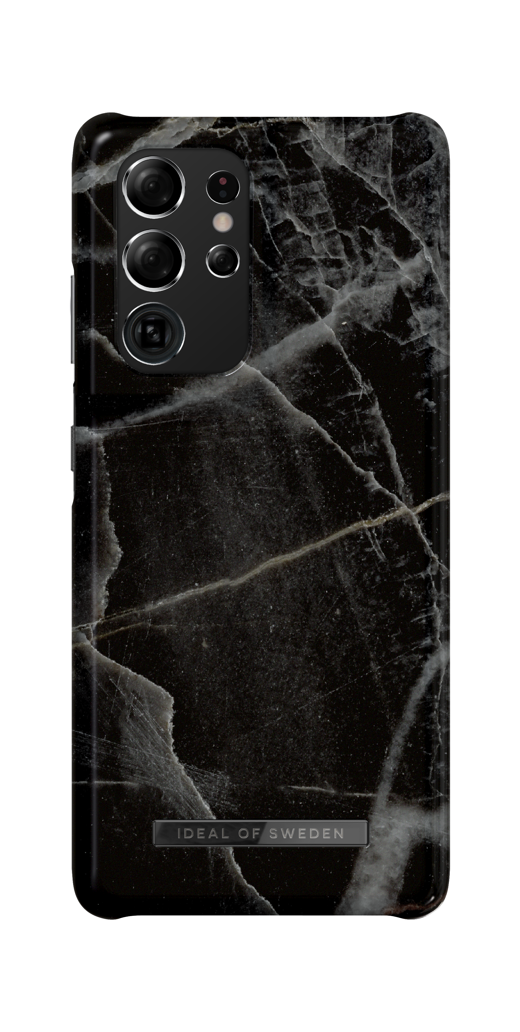 Fashion Case Samsung Galaxy S22 Ultra Black Thunder Marble