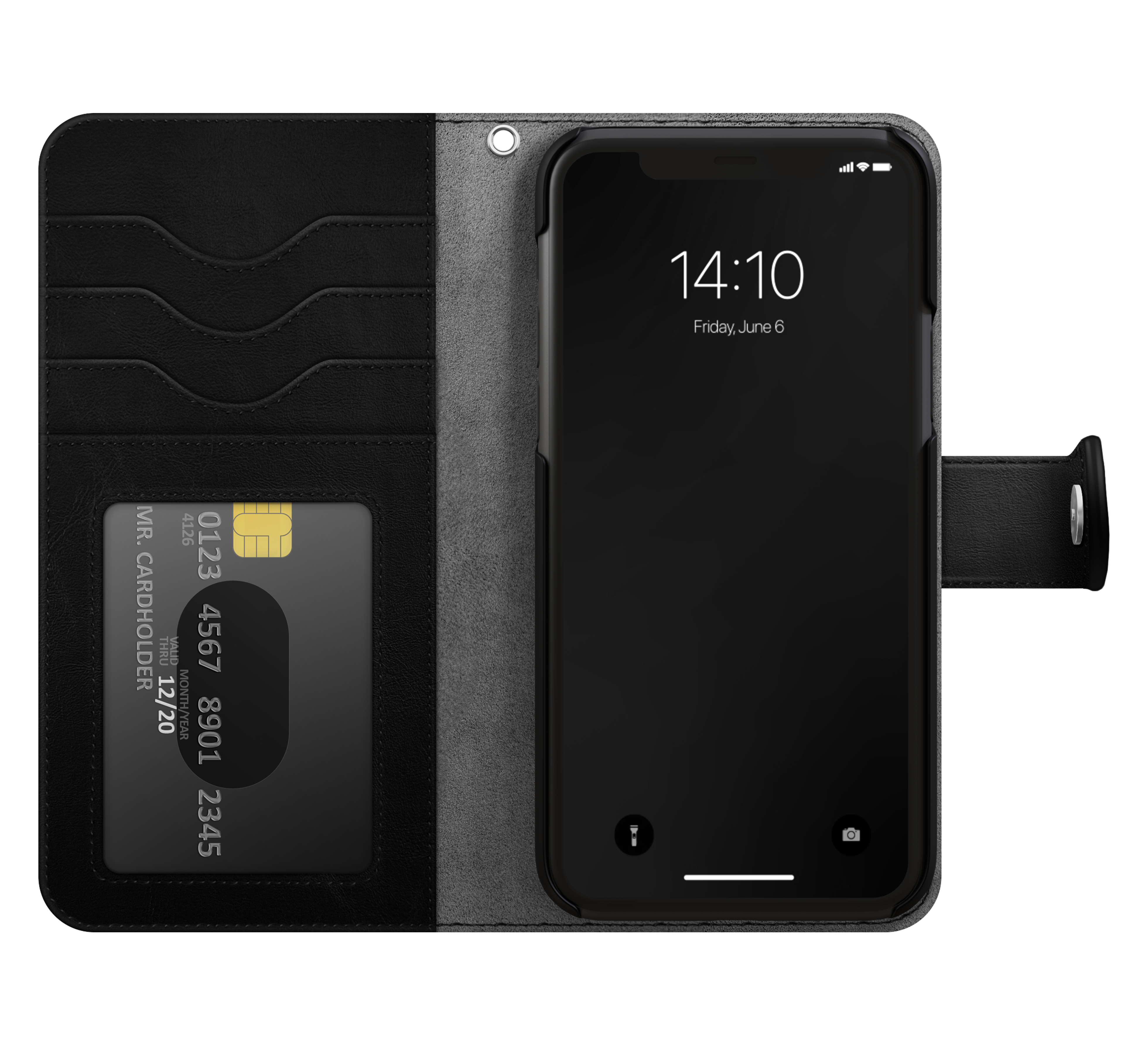 Magnet Wallet+ iPhone 13 Black