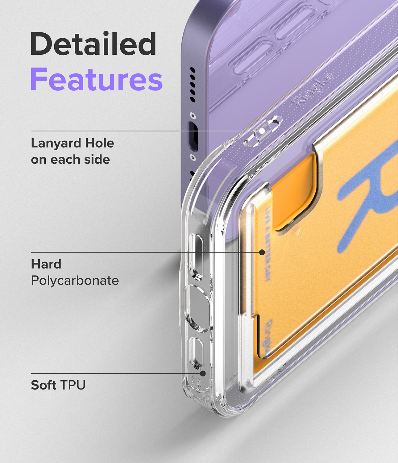 Fusion Card Case iPhone 12/12 Pro Clear