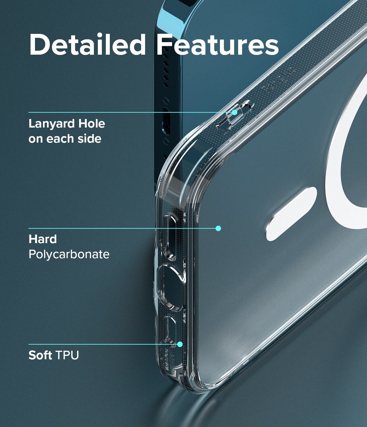 Fusion Magnetic Case Apple iPhone 13 Pro Max  Transparent