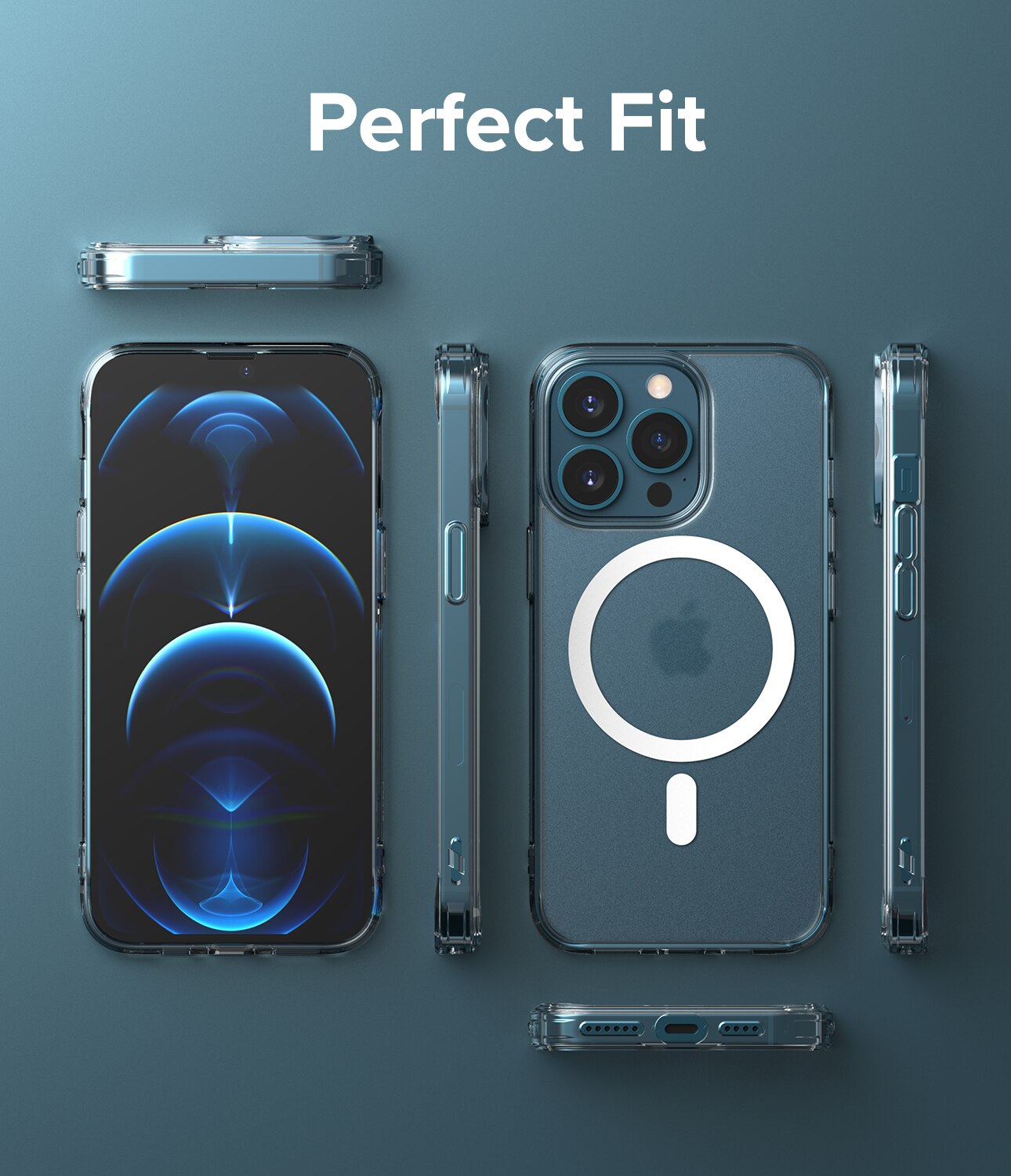 Fusion Magnetic Case Apple iPhone 13 Pro Max  Transparent