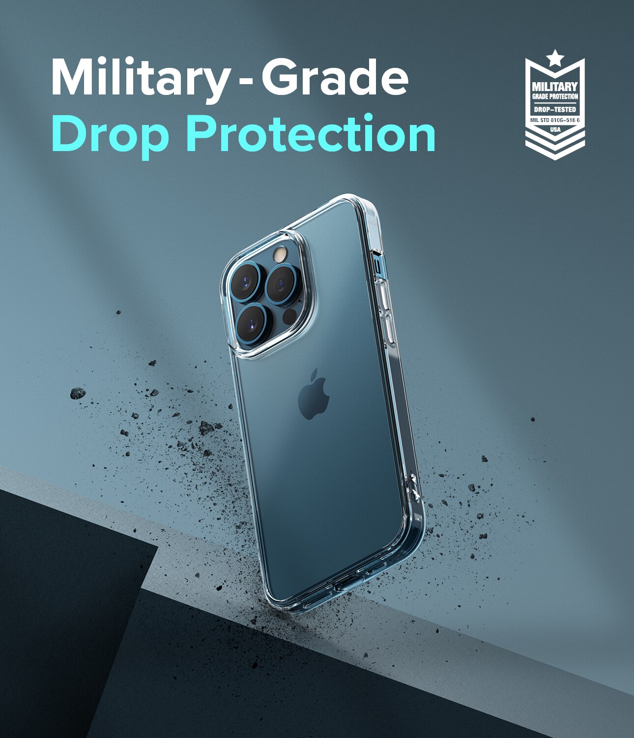 Fusion Case iPhone 13 Pro Transparent