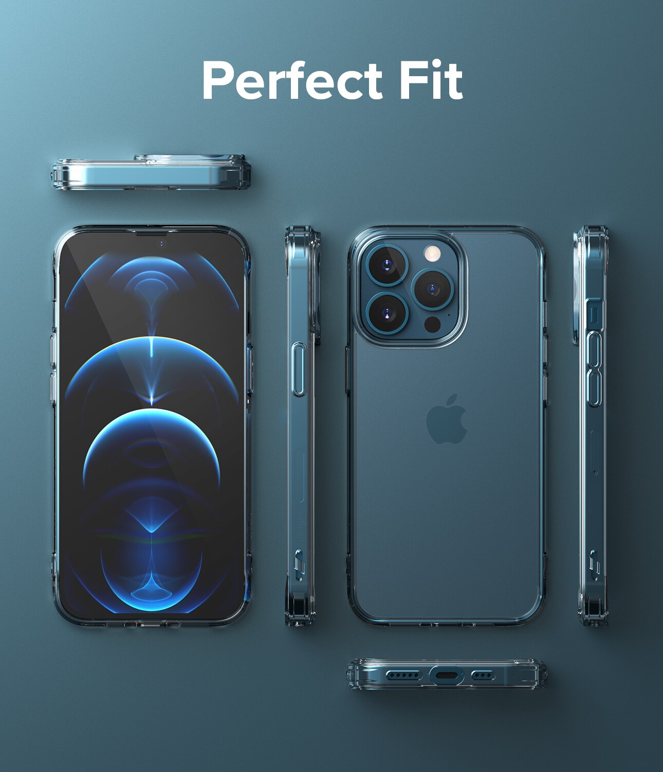 Fusion Case iPhone 13 Pro Transparent
