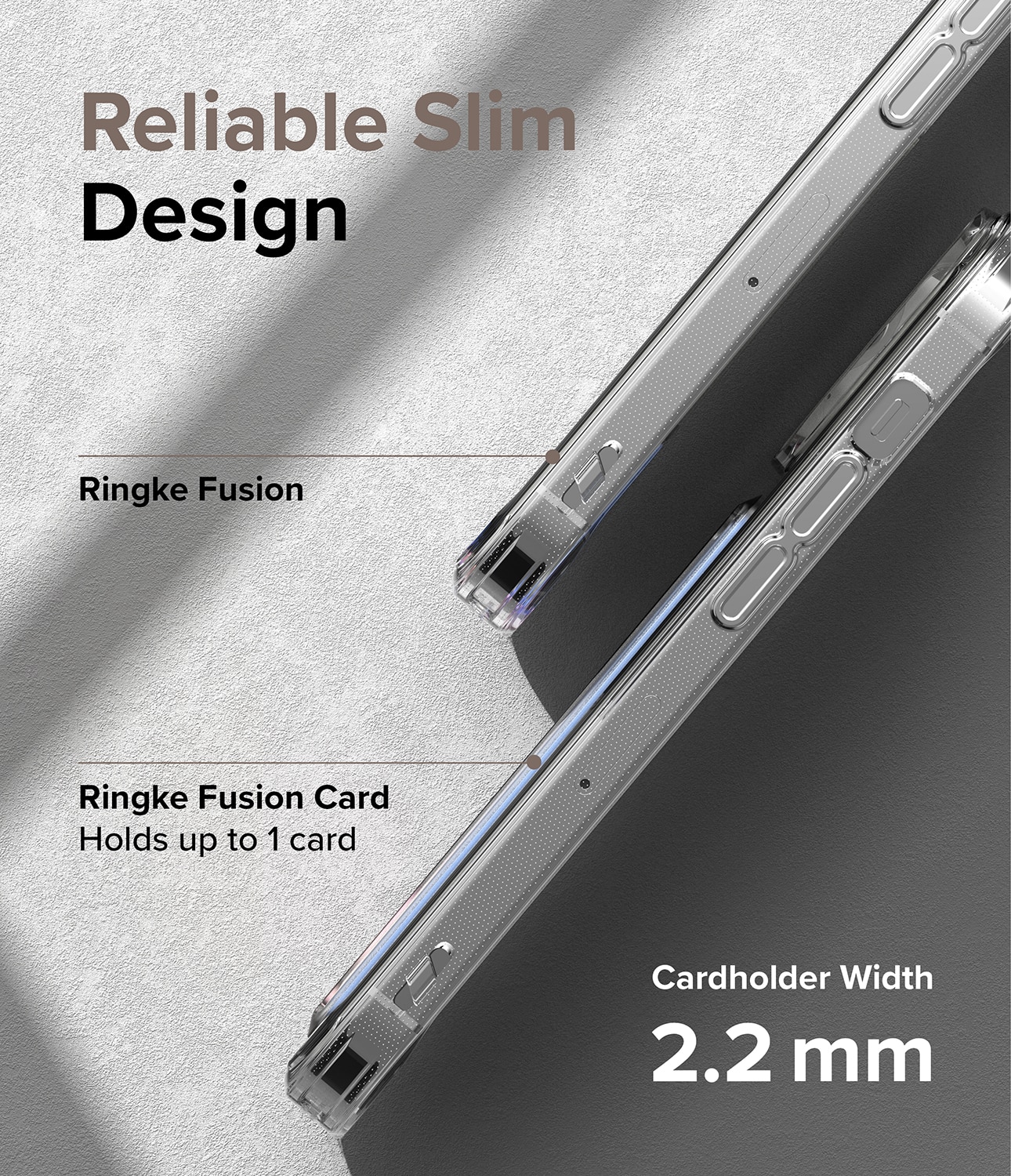 Fusion Card Case iPhone 14 Pro Max Clear