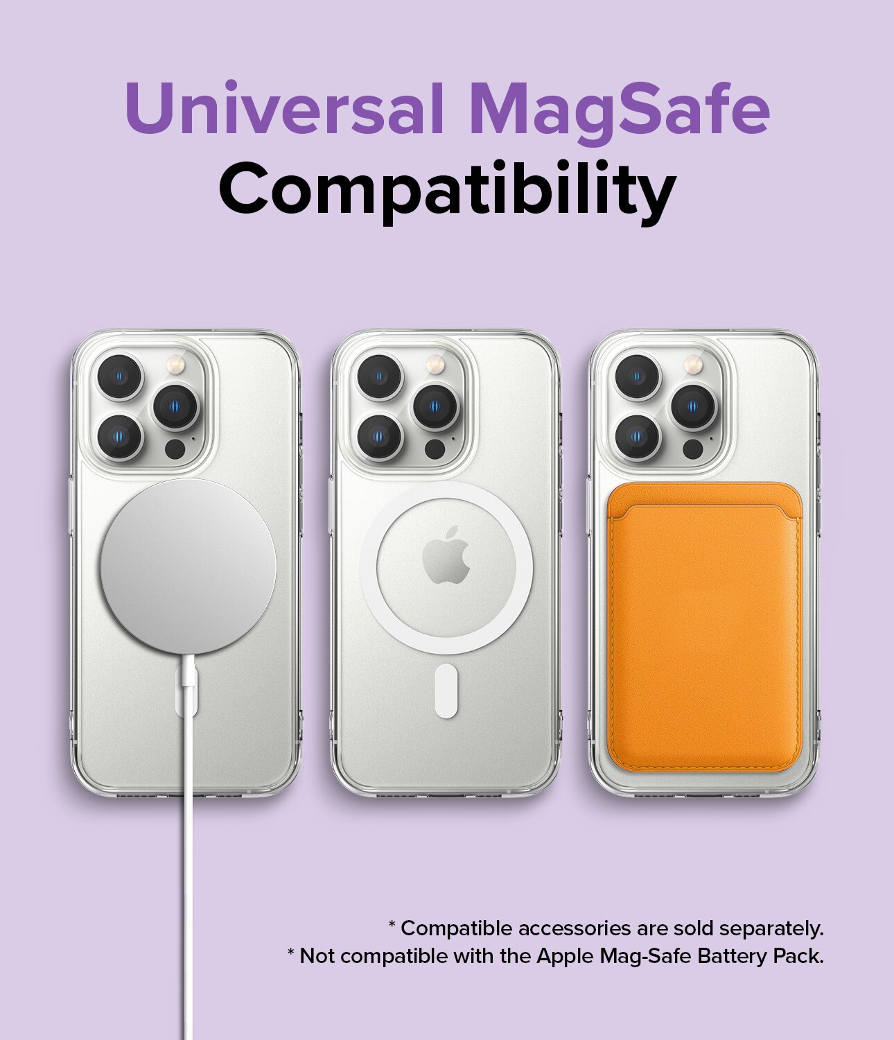 Fusion Magnetic Case iPhone 14 Pro  Transparent