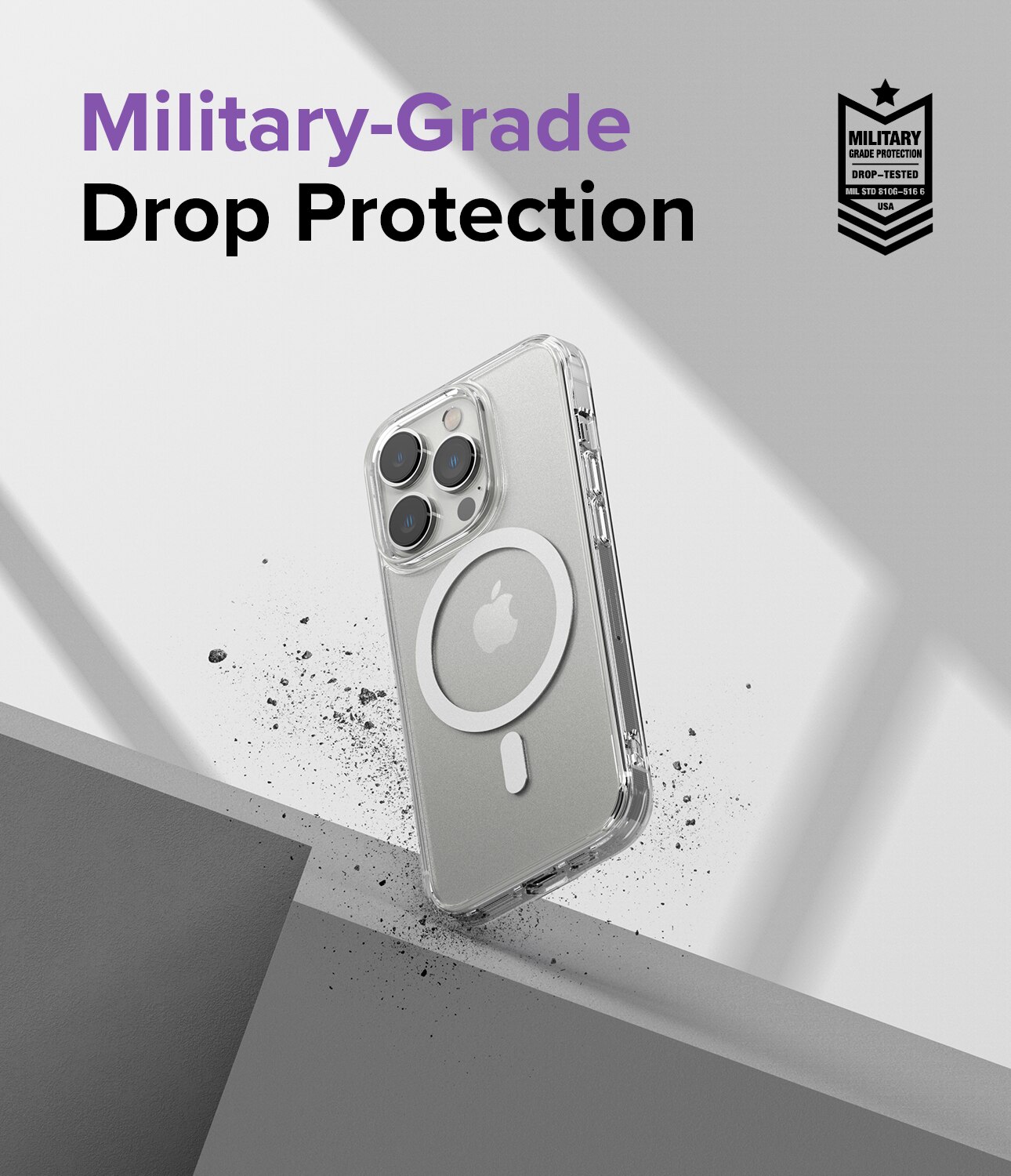 Fusion Magnetic Case iPhone 14 Pro  Transparent