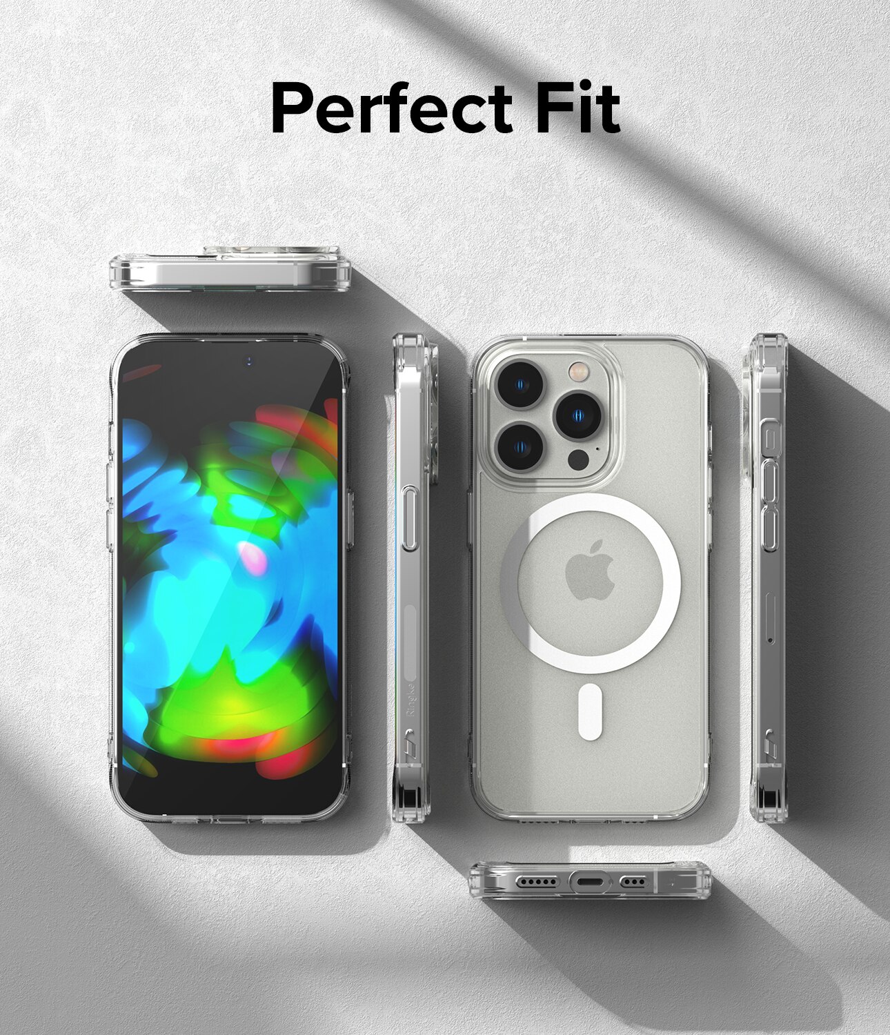 Fusion Magnetic Case iPhone 14 Pro  Transparent