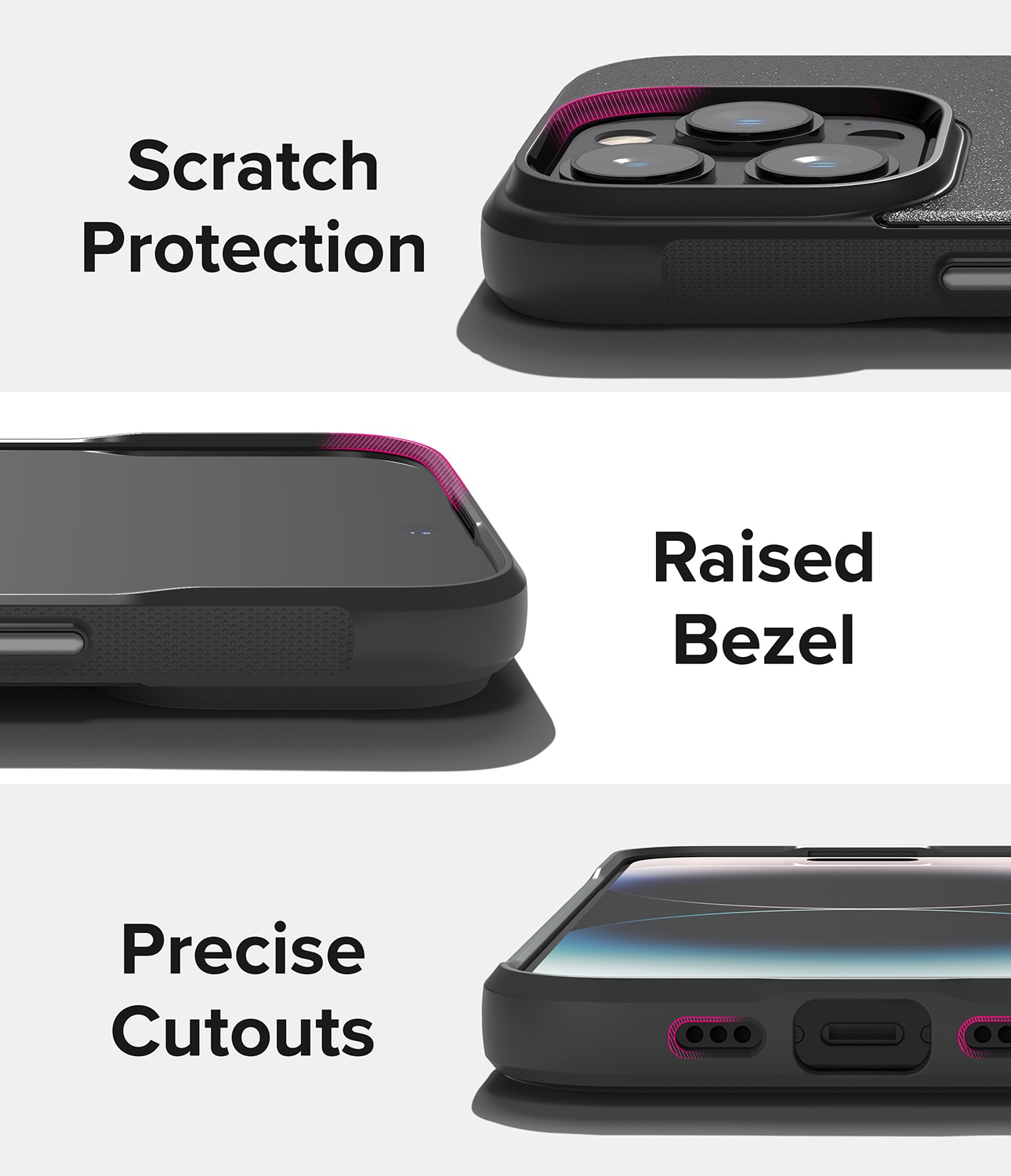Onyx Case iPhone 14 Pro Grau