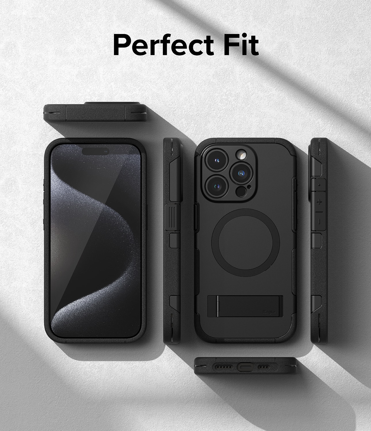 Alles Magnetic Case iPhone 15 Pro Max schwarz