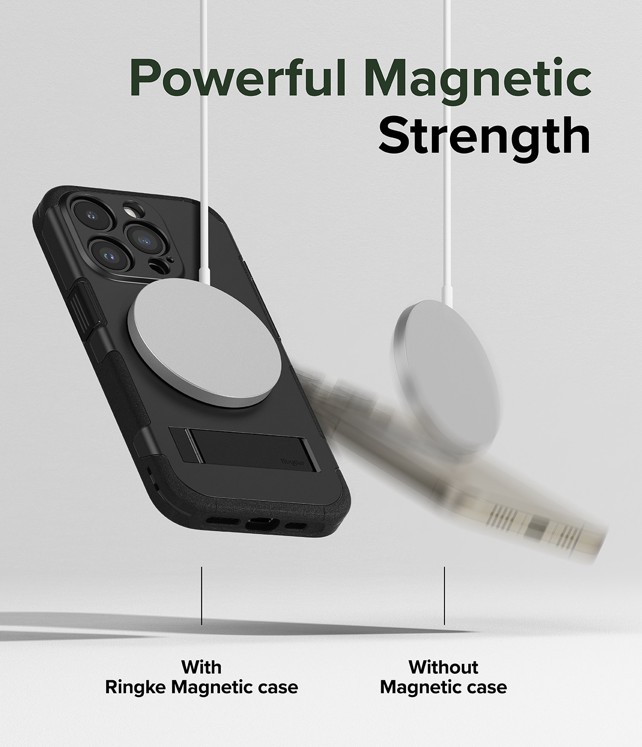 Alles Magnetic Case iPhone 15 Pro schwarz