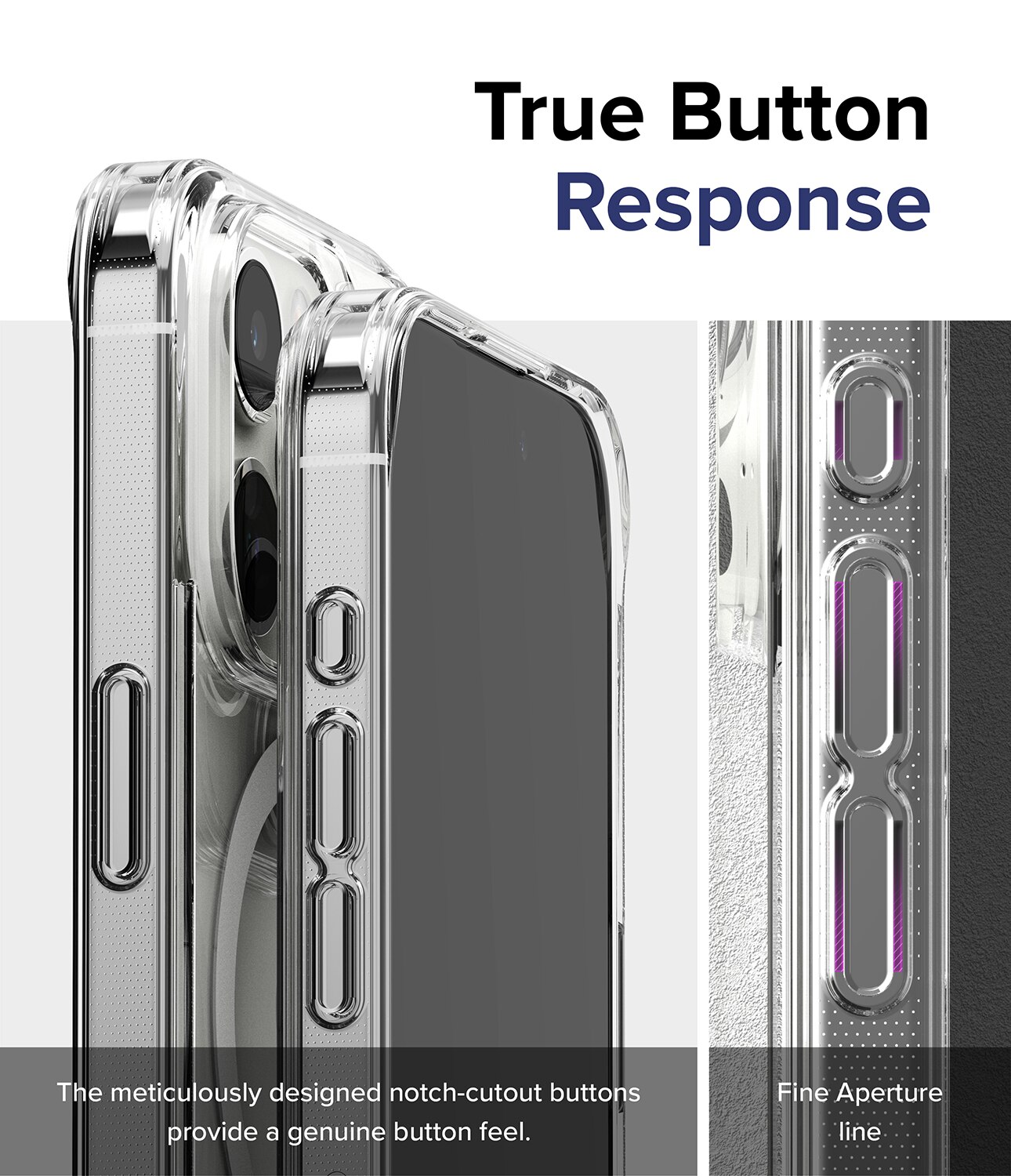 Fusion Magnetic Case iPhone 15 Pro  Transparent