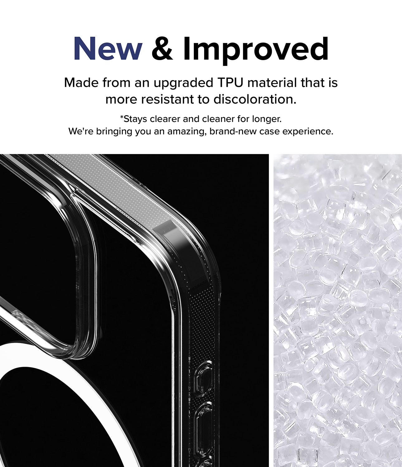 Fusion Magnetic Case iPhone 15 Pro  Transparent