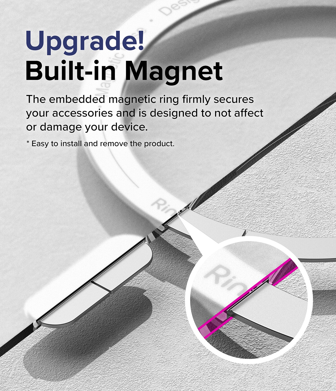 Fusion Magnetic Case iPhone 15 Pro  Matt transparent