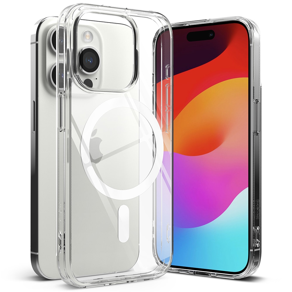 Fusion Magnetic Case iPhone 15 Pro  Transparent