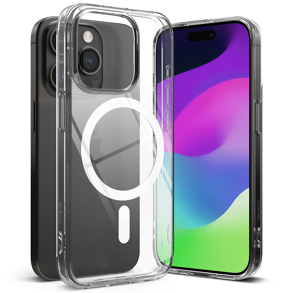 Fusion Magnetic Case iPhone 15 Pro  Transparent