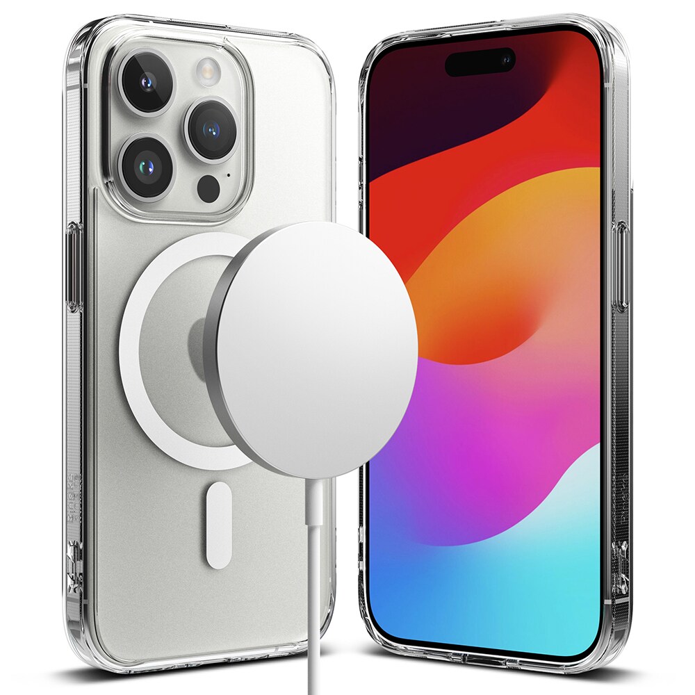 Fusion Magnetic Case iPhone 15 Pro  Matt transparent