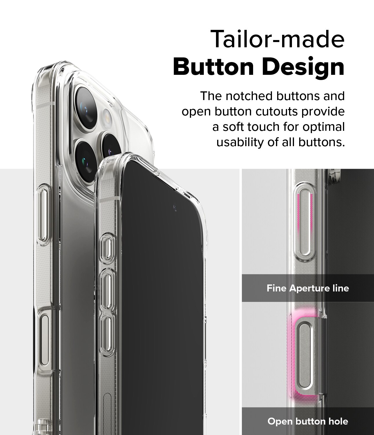 Fusion Case iPhone 16 Pro Max Transparent
