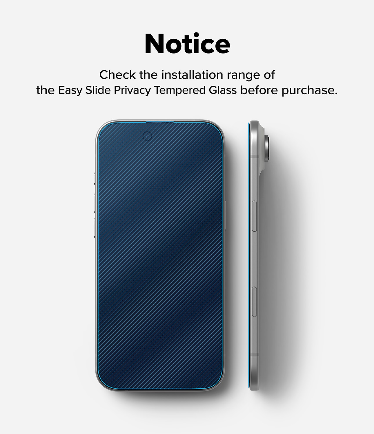 Easy Slide Privacy Glass (2 Stück) iPhone 17 Air