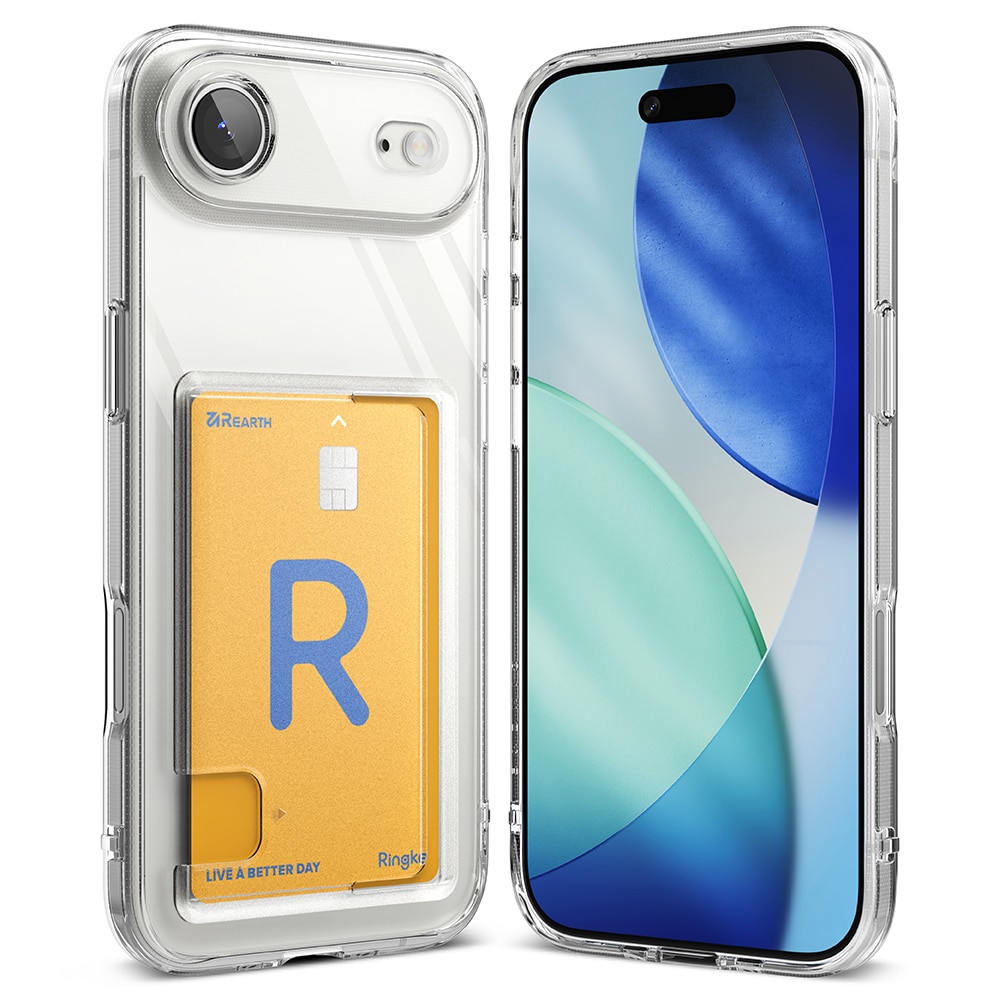 Fusion Card Case iPhone 17 Air Transparent