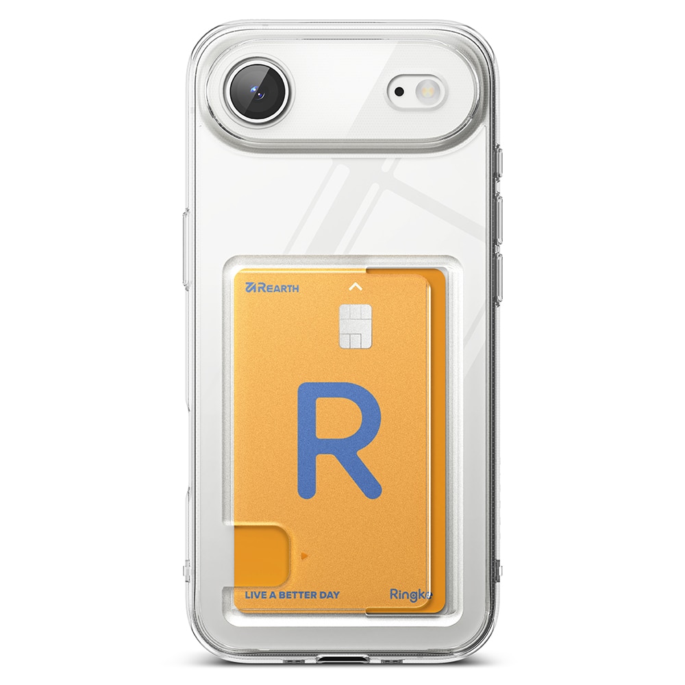 Fusion Card Case iPhone 17 Air Transparent