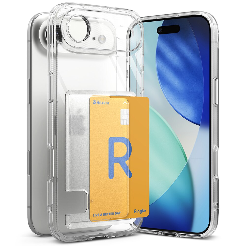 Fusion Card Case iPhone 17 Air Transparent
