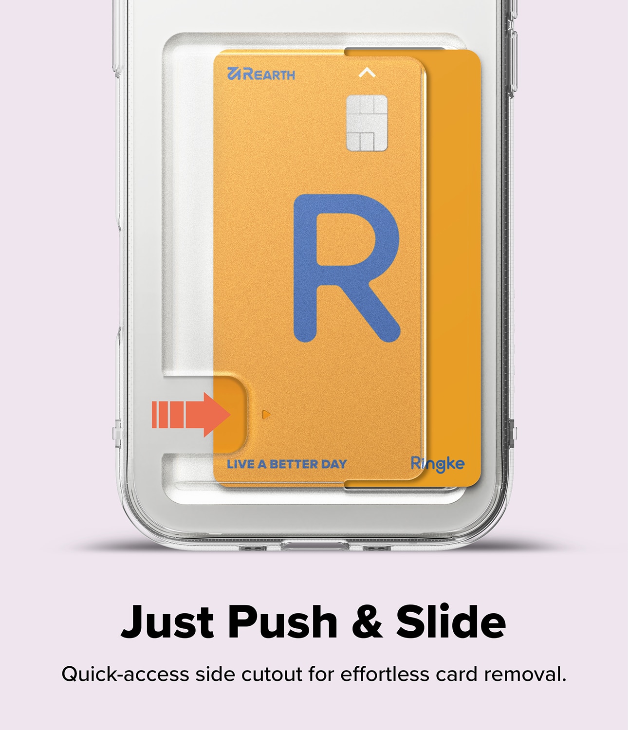 Fusion Card Case iPhone 17 Air Transparent