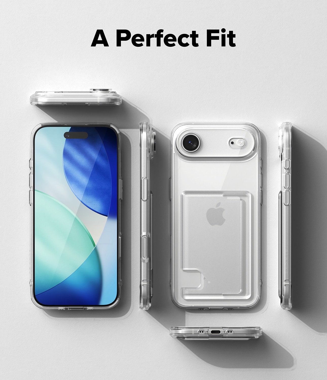 Fusion Card Case iPhone 17 Air Transparent