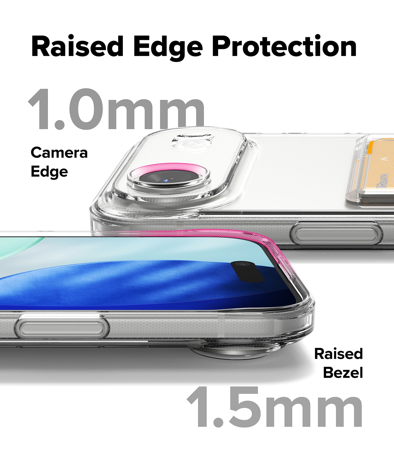Fusion Card Case iPhone 17 Air Transparent