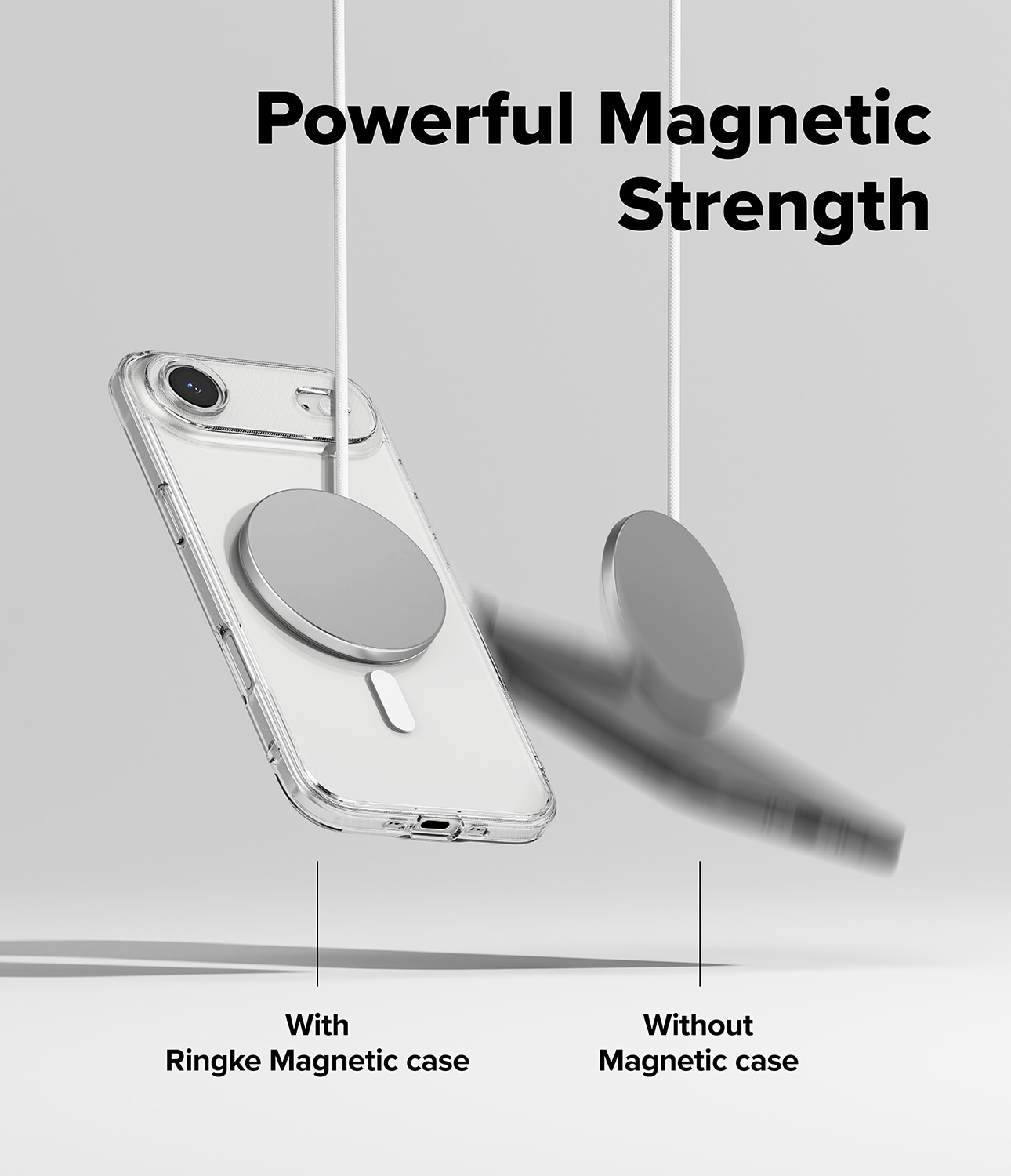 Fusion Magnetic Case iPhone 17 Air  Transparent