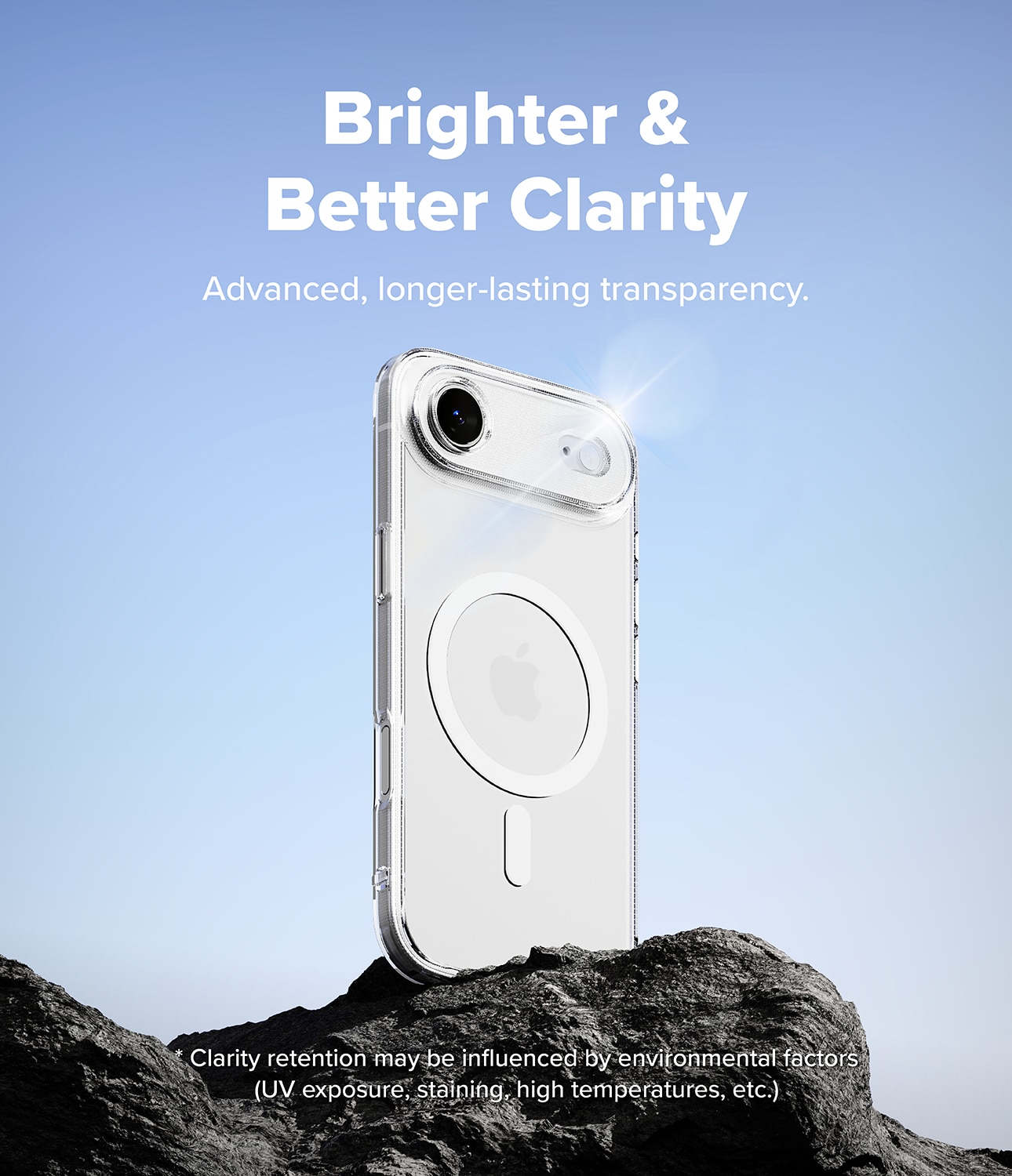 Fusion Magnetic Case iPhone 17 Air  Transparent