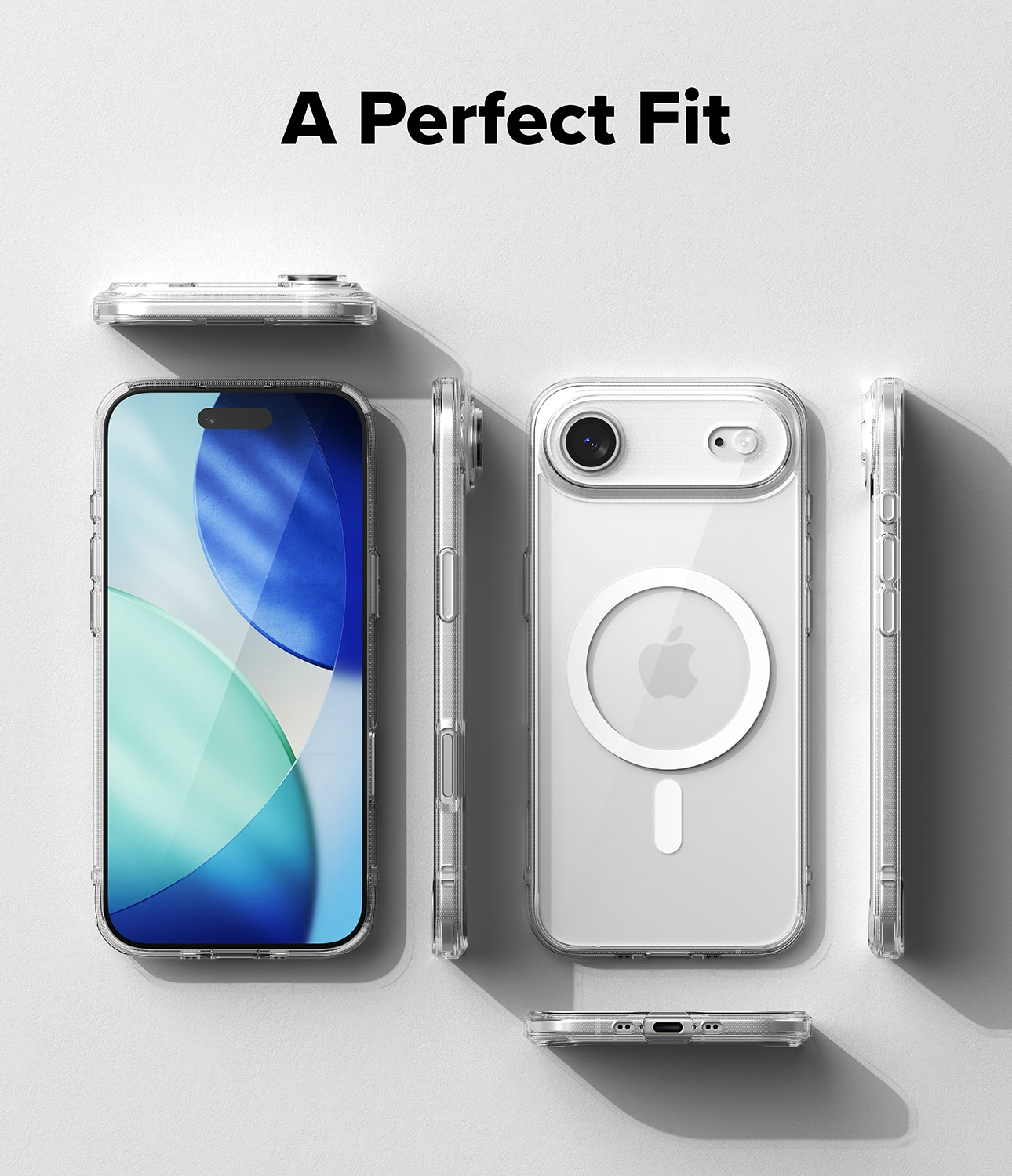 Fusion Magnetic Case iPhone 17 Air  Transparent