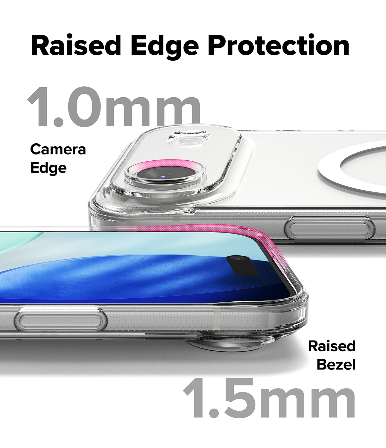 Fusion Magnetic Case iPhone 17 Air  Transparent