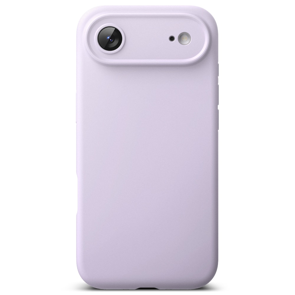 Silicone Magnetic Case iPhone 17 Air Light Purple