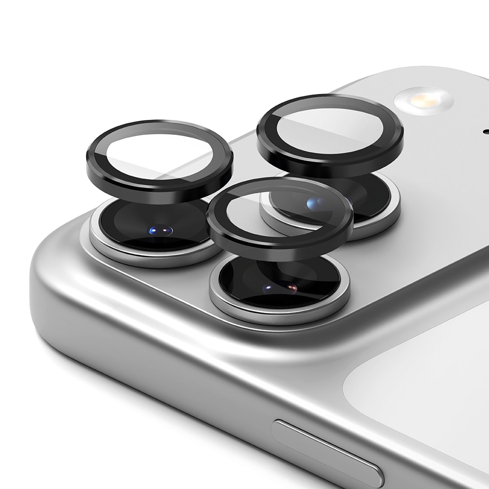 Camera Lens Frame Glass (2 Stück) iPhone 17 Pro Black
