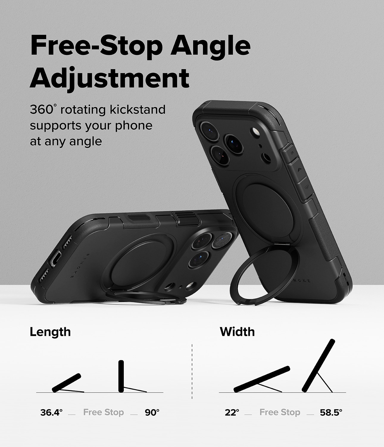 Alles Magnetic Case iPhone 17 Pro Schwarz