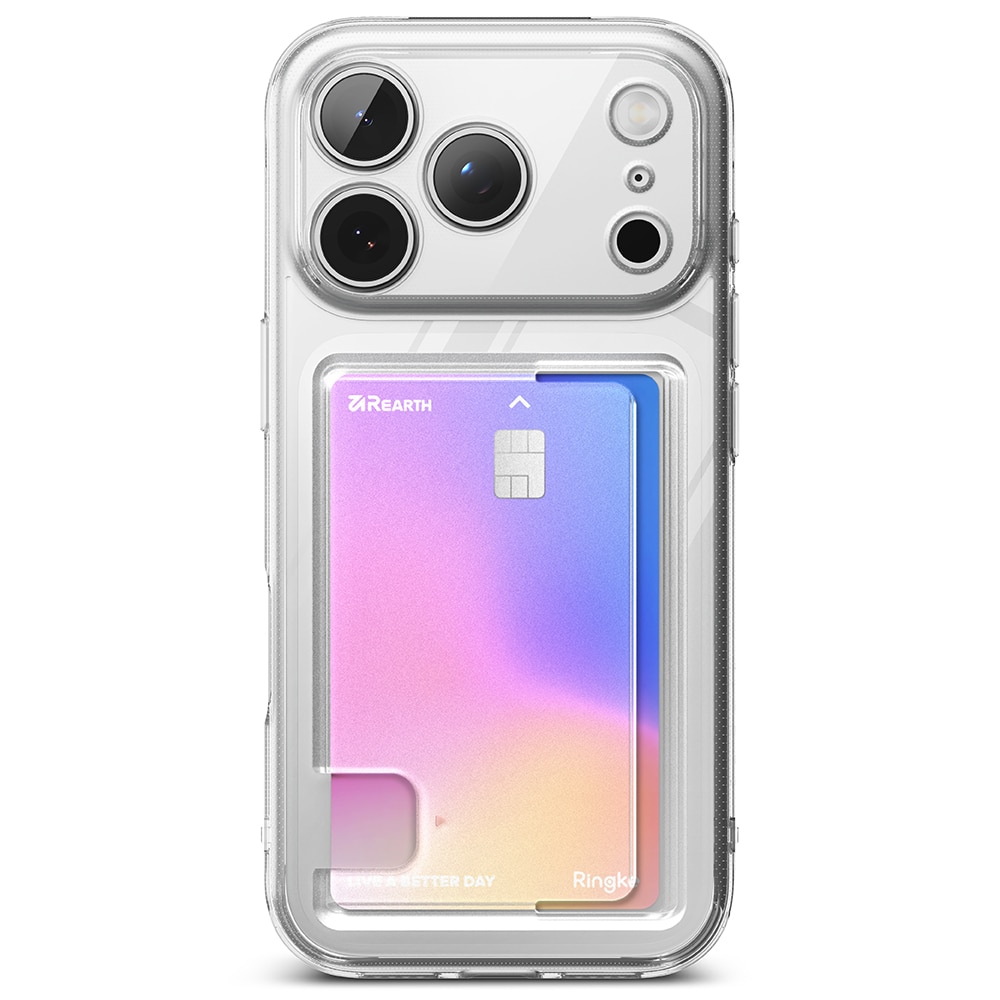 Fusion Card Case iPhone 17 Pro Max Transparent