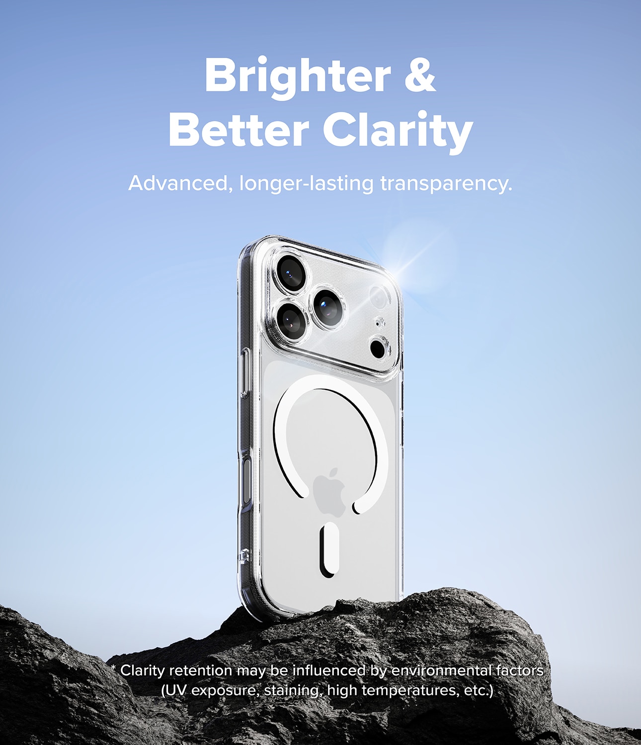 Fusion Magnetic Case iPhone 17 Pro  Transparent