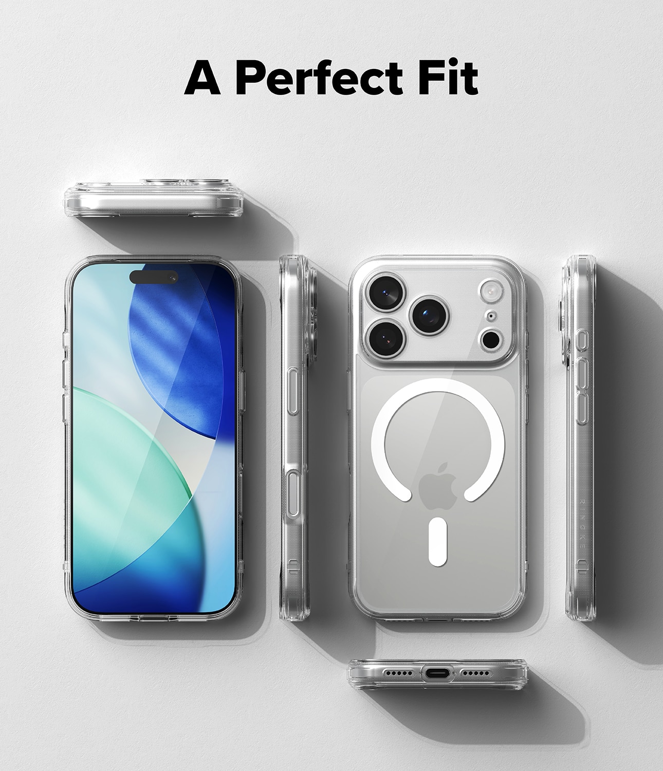 Fusion Magnetic Case iPhone 17 Pro  Transparent