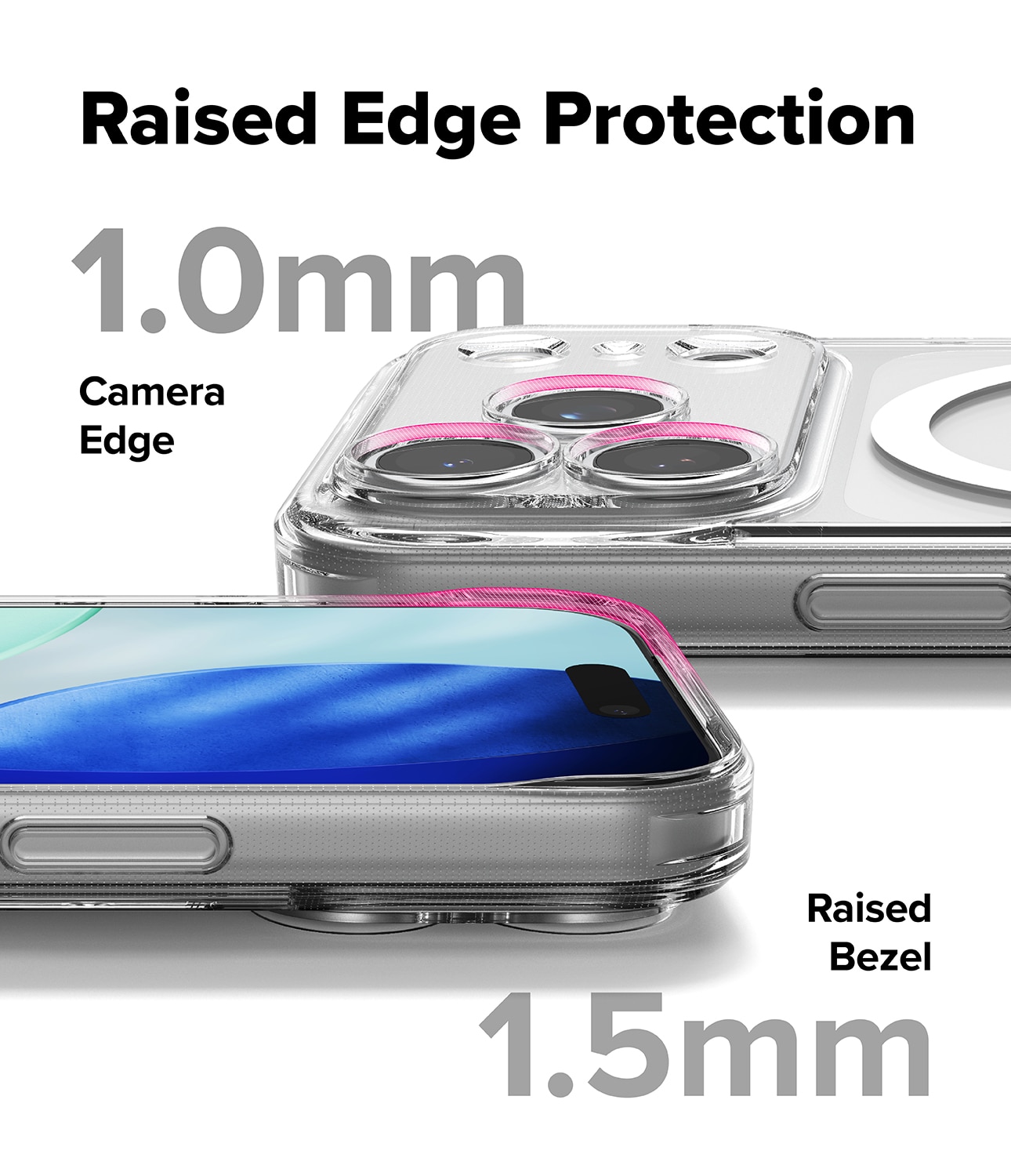 Fusion Magnetic Case iPhone 17 Pro  Transparent