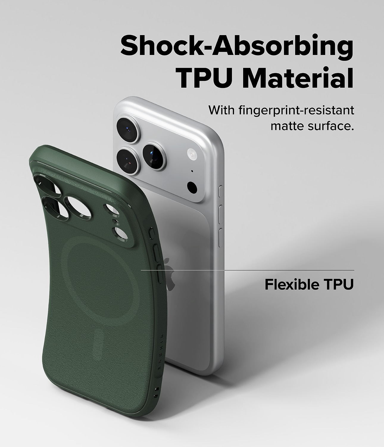 Onyx Magnetic Case iPhone 17 Pro Max Dark Green