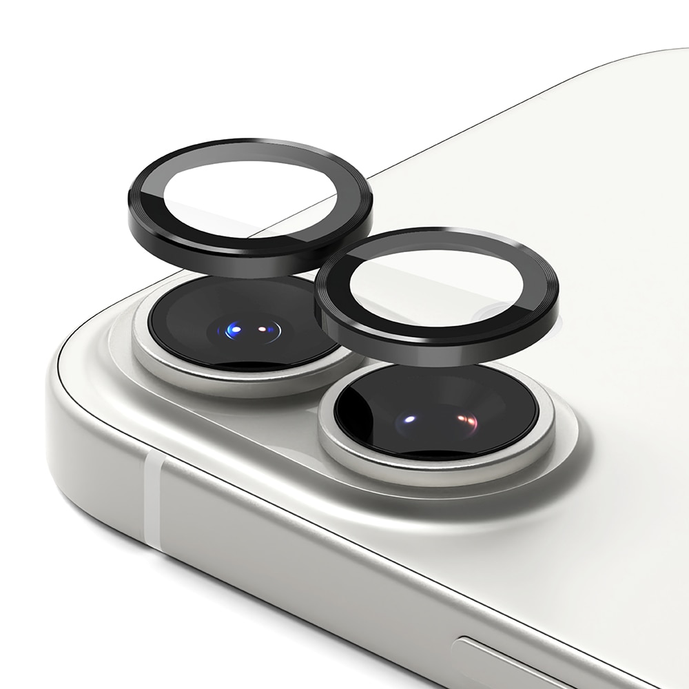 Camera Lens Frame Glass (2 Stück) iPhone 17 Black