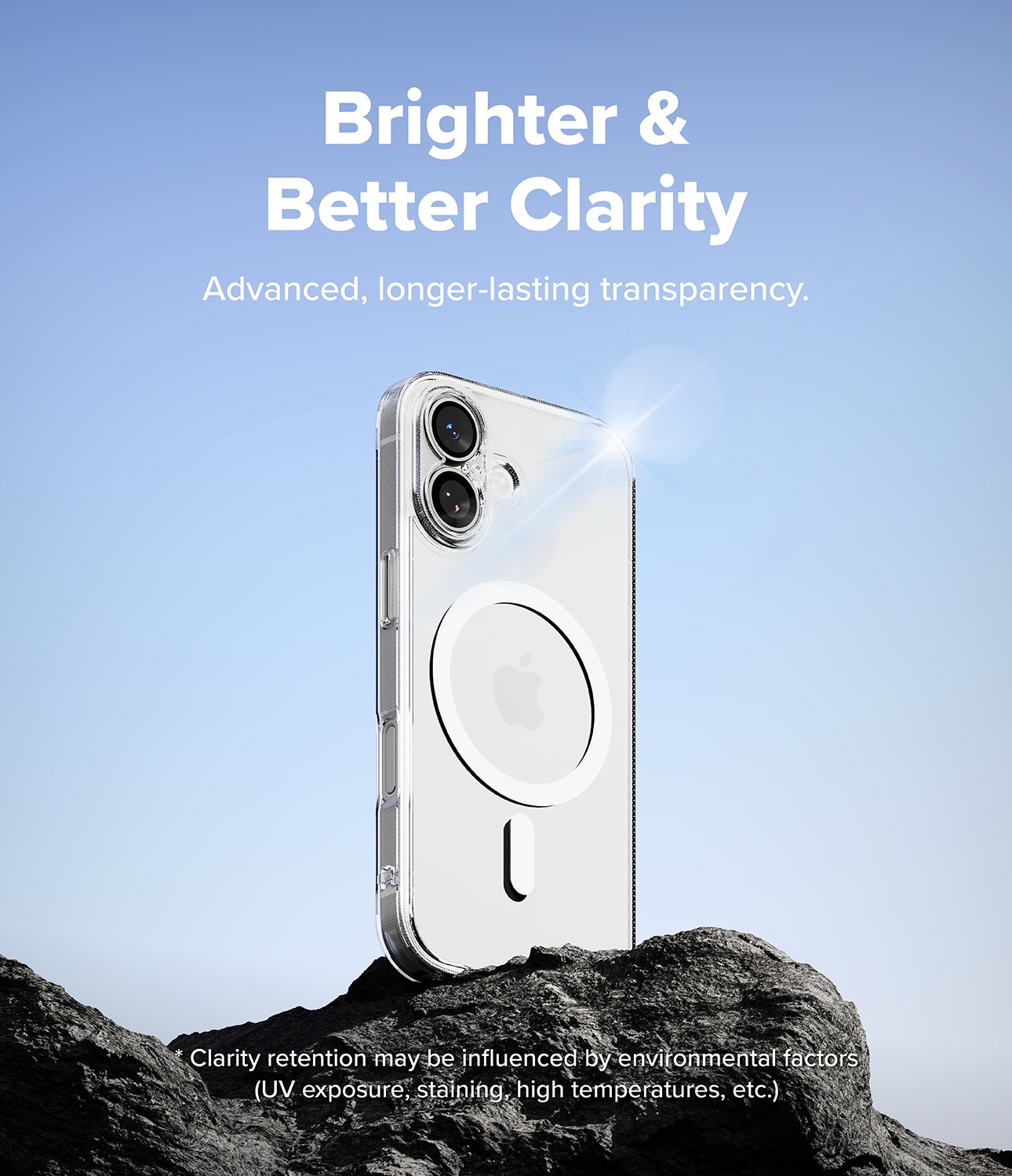 Fusion Magnetic Case iPhone 17  Transparent