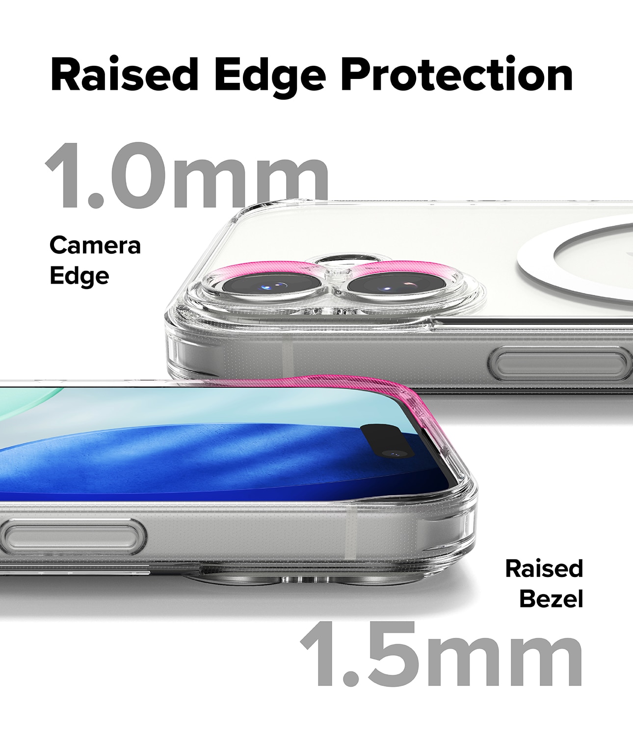 Fusion Magnetic Case iPhone 17  Transparent