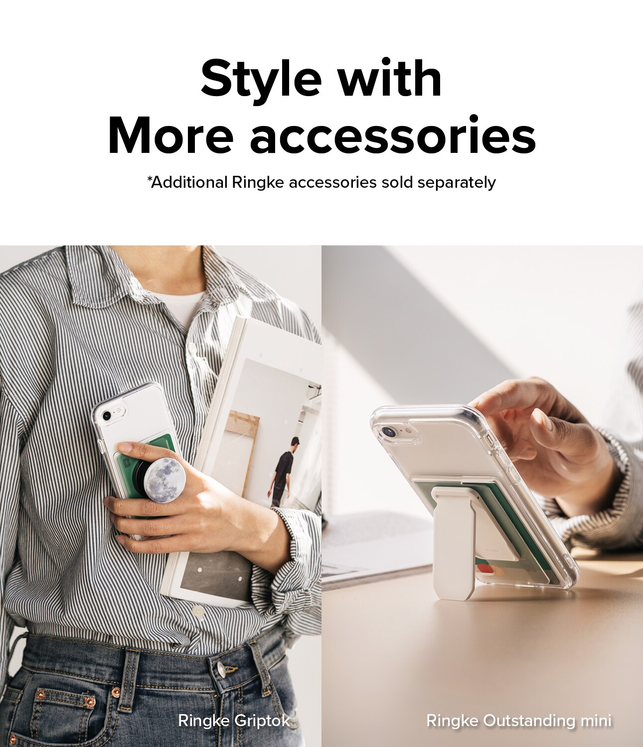 Fusion Card Case iPhone SE 2022 Clear