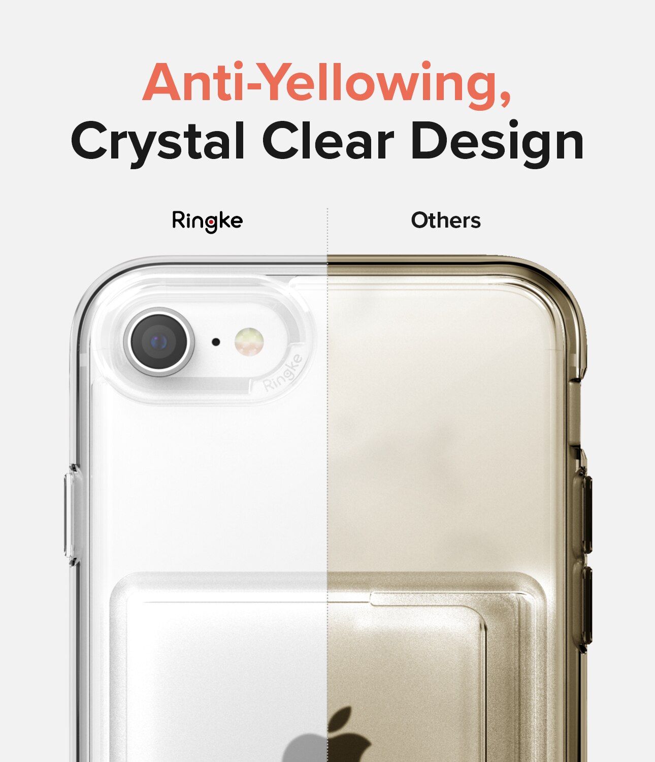 Fusion Card Case iPhone SE 2022 Clear